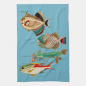 Linge De Cuisine Poisson tropical (Vertical)