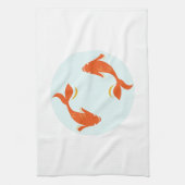 Linge De Cuisine Poissons de Koi (Vertical)