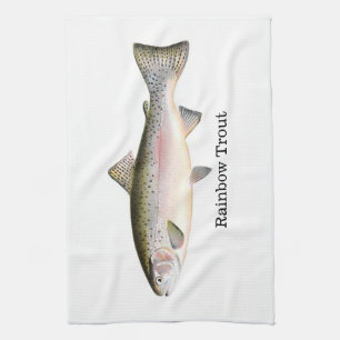 Linge De Cuisine Poissons de truite arc-en-ciel