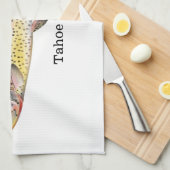 Linge De Cuisine Poissons de truite de Tahoe (Quart Plié)