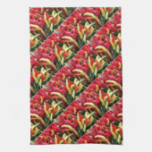 Linge De Cuisine Poivrons chics (Vertical)