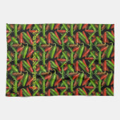 Linge De Cuisine Poivrons de piment (Horizontal)