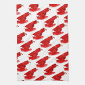 Linge De Cuisine poivrons rouges (Vertical)