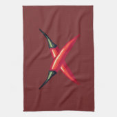 Linge De Cuisine Poivrons rouges (Vertical)