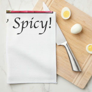 Linge De Cuisine Poivrons rouges chauds et épicés