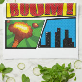 Linge De Cuisine Polices de bande dessinée ! (Plié)