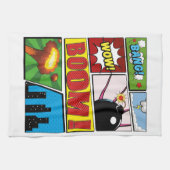 Linge De Cuisine Polices de bande dessinée ! (Horizontal)