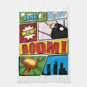Linge De Cuisine Polices de bande dessinée !