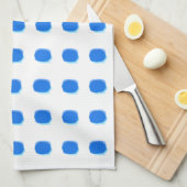 Linge De Cuisine Polka-Dot Blues (Quart Plié)