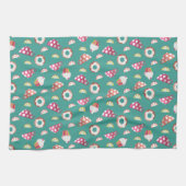 Linge De Cuisine Polka Dot Cups Cakes Donuts Lemons Grappes (Horizontal)