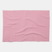 Linge De Cuisine Polka Dots on Pink Pattern (Horizontal)