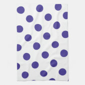 Linge De Cuisine Polka-pois violet géant (Vertical)