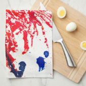 Linge De Cuisine Polychrome #13C par Michael Moffa (Quart Plié)