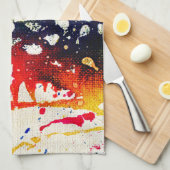 Linge De Cuisine Polychromoptique #13B par Michael Moffa (Quart Plié)