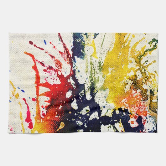 Linge De Cuisine Polychromoptique #13B par Michael Moffa (Horizontal)