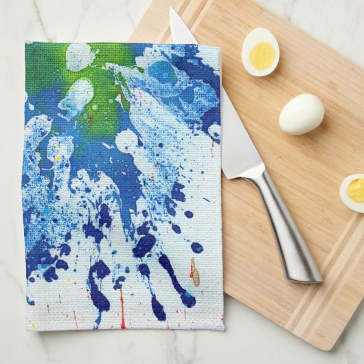 Linge De Cuisine Polychromoptique #14 par Michael Moffa (Quart Plié)