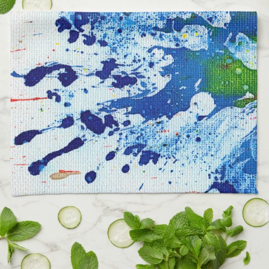 Linge De Cuisine Polychromoptique #14B par Michael Moffa (Plié)