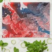 Linge De Cuisine Polychromoptique #15A par Michael Moffa (Plié)