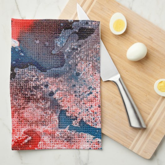 Linge De Cuisine Polychromoptique #15A par Michael Moffa (Quart Plié)