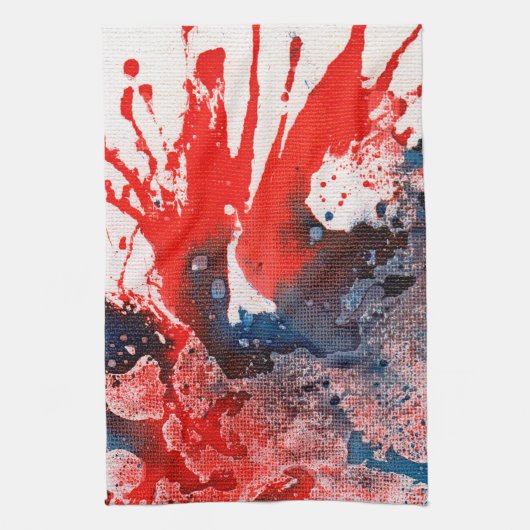 Linge De Cuisine Polychromoptique #15A par Michael Moffa (Vertical)