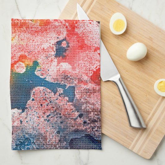 Linge De Cuisine Polychromoptique #15B par Michael Moffa (Quart Plié)