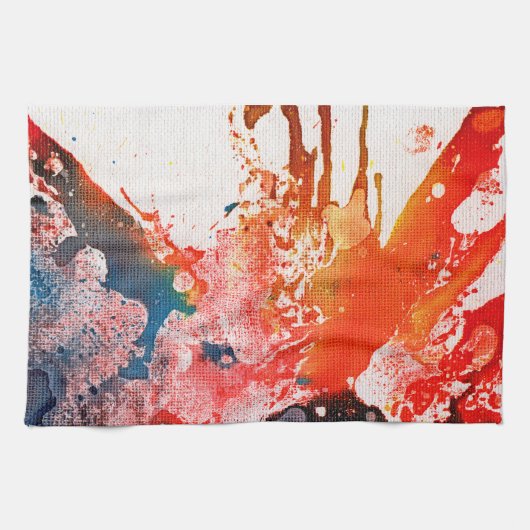 Linge De Cuisine Polychromoptique #15B par Michael Moffa (Horizontal)