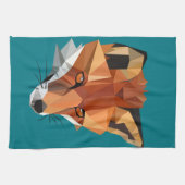 Linge De Cuisine Polygon Fox Custom (Horizontal)