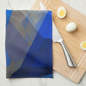 Linge De Cuisine Polygones abstraits 259 (Quart Plié)