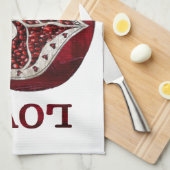 Linge De Cuisine Pomegranate Heart LOVE Valentine (Quart Plié)
