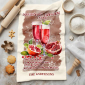 Linge De Cuisine Pomegranate Punch Cocktail de Noël Recette