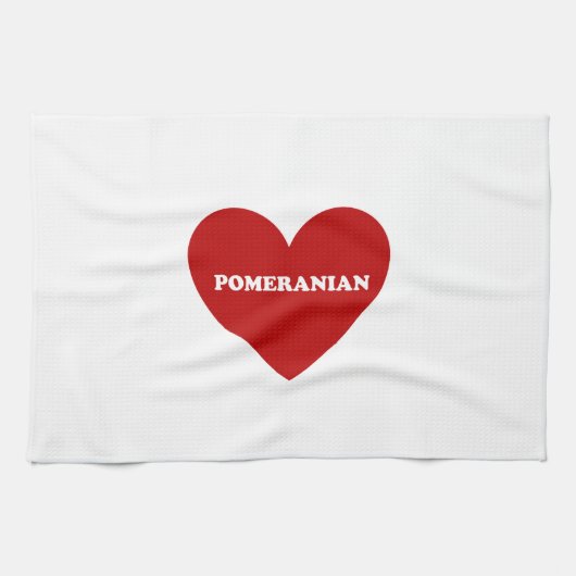 Linge De Cuisine Pomeranian (Horizontal)