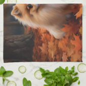 Linge De Cuisine Poméranie en automne Feuilles Automne Inspire (Plié)