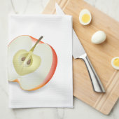 LINGE DE CUISINE POMME (Quart Plié)