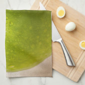 Linge De Cuisine Pomme verte (Quart Plié)