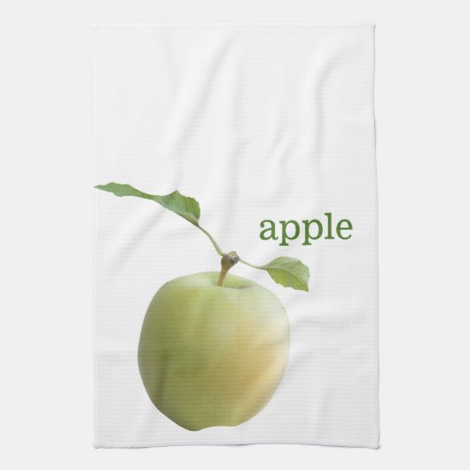 Linge De Cuisine Pomme verte (Vertical)