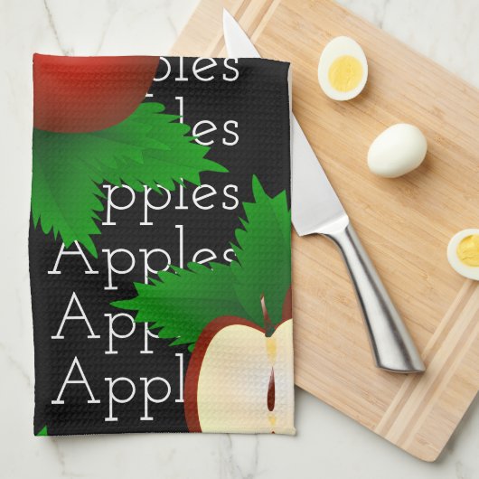 Linge De Cuisine Pommes (Quart Plié)