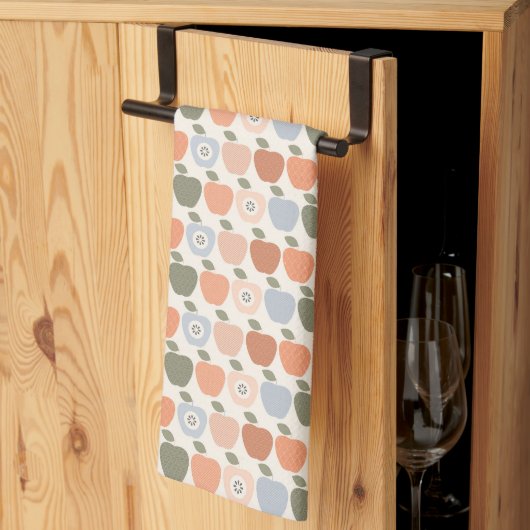 Linge De Cuisine Pommes automnales (Pliage en tiers)