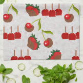 Linge De Cuisine Pommes de bonbons B (Plié)