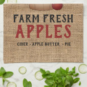 Linge De Cuisine Pommes 🍎 fraîches (Plié)