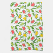 Linge De Cuisine Pommes Oranges et poires Motif de fruits (Vertical)