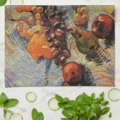 Linge De Cuisine Pommes, poires, citrons, raisins de Vincent van Go (Plié)