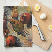 Linge De Cuisine Pommes, poires, citrons, raisins de Vincent van Go (Quart Plié)