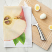 Linge De Cuisine Pommes rouges (Quart Plié)