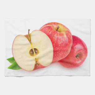 Linge De Cuisine Pommes rouges