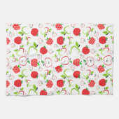 Linge De Cuisine Pommes rouges et vertes (Horizontal)
