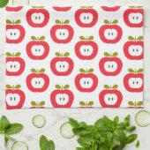 Linge De Cuisine Pommes rouges mignonnes (Plié)