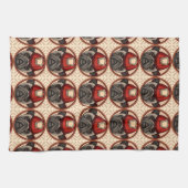 Linge De Cuisine Pompier carlin (Horizontal)