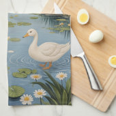 Linge De Cuisine Pondside Tranquillité (Quart Plié)
