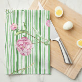 Linge De Cuisine poney aquarelle (Quart Plié)