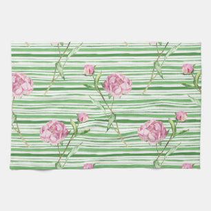 Linge De Cuisine poney aquarelle